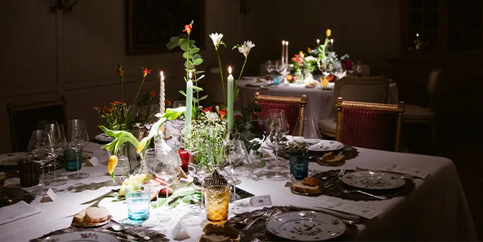 Cena perfecta en hotel caserío aldeallana