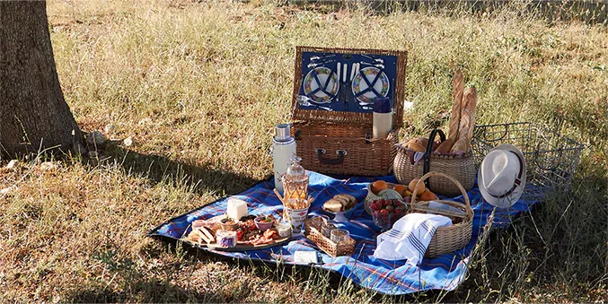 Picnic temporada de otoño